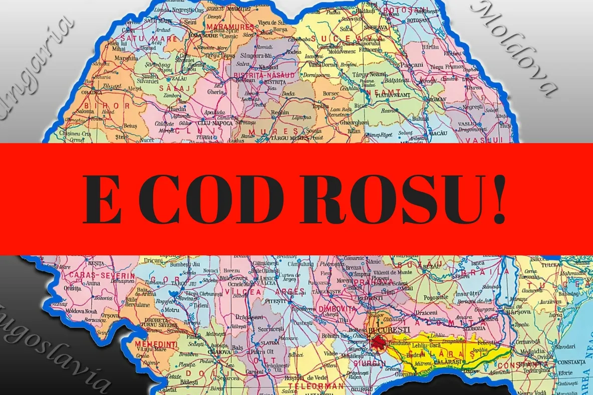 Zece localităţi din Dolj, sub COD ROŞU de grindină de mari dimensiuni, vijelie puternică şi averse torenţiale