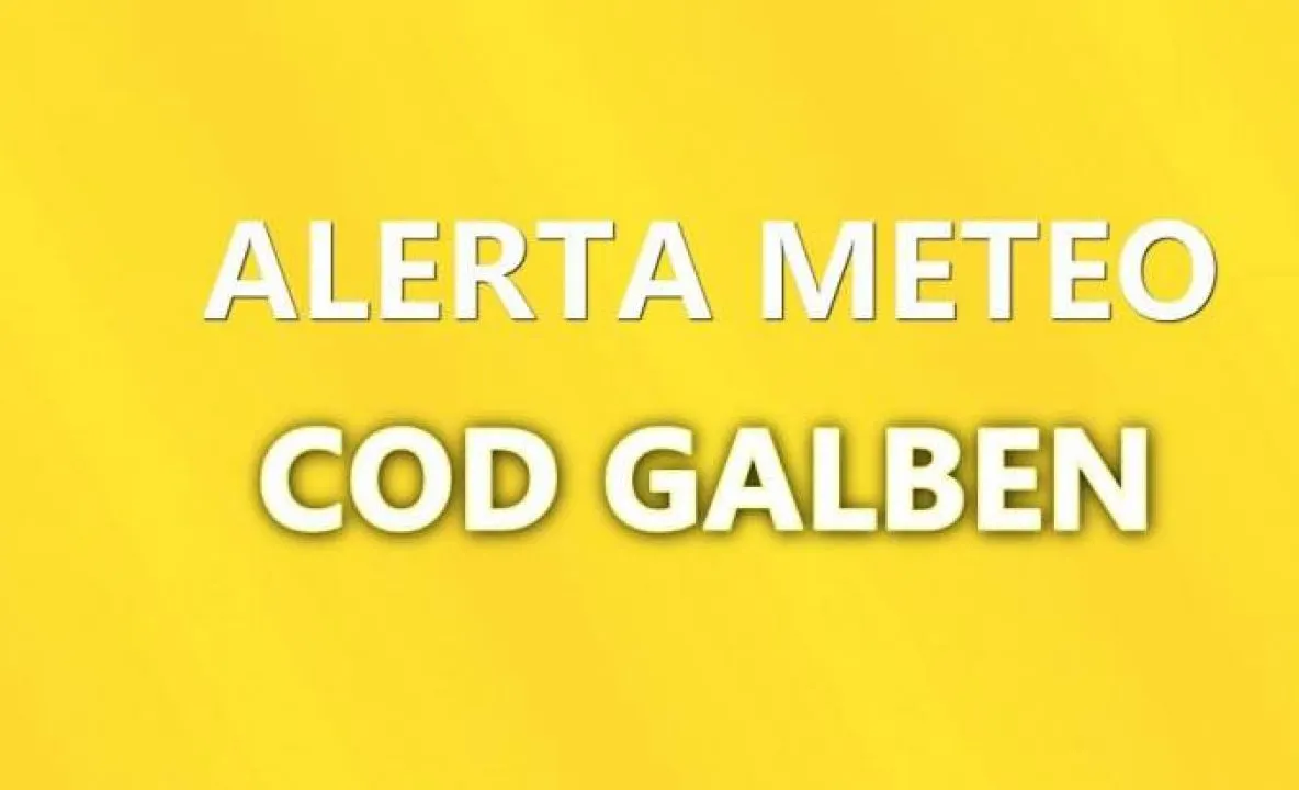 Judeţul Dolj, sub cod galben de ploi torenţia şi vijelii, până la ora 23.00