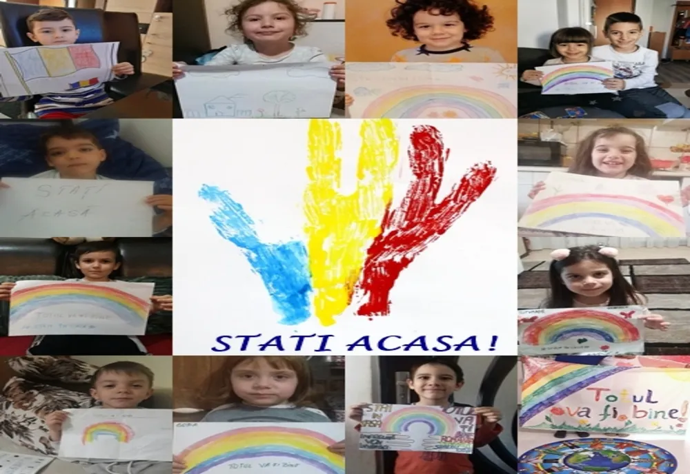 „Fluturașii”, colegi la Grădinița „Floare Albastră” din Craiova, sfat pentru adulți: „Stați în casă dacă nu aveți urgențe de rezolvat!” 