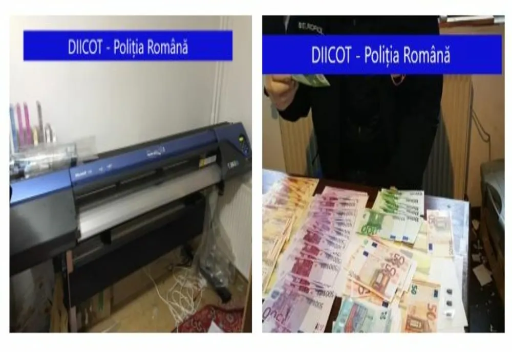 VIDEO 28 de percheziții DIICOT Brașov în 3 județe, la falsificatorii de bani și traficanții de droguri