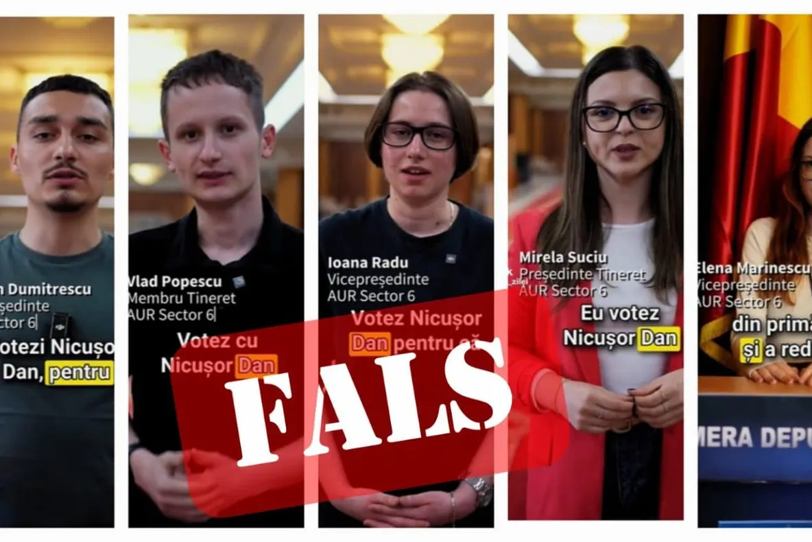 FALS GROSOLAN CU TINERI DIN USR CARE SE DAU DREPT REPREZENTANȚI AUR