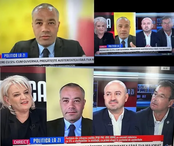 MARIAN VASILE (AUR): „AVEM UN GUVERN ABSENT, PREOCUPAT MAI MULT DE NEGOCIERI POLITICE DECÂT DE TRAIUL OAMENILOR“