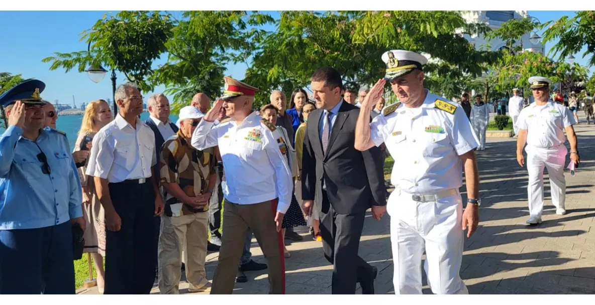 14 august: Ziua Recunoștinței în Forțele Navale Române. Radu Miruță a ajuns la Constanța