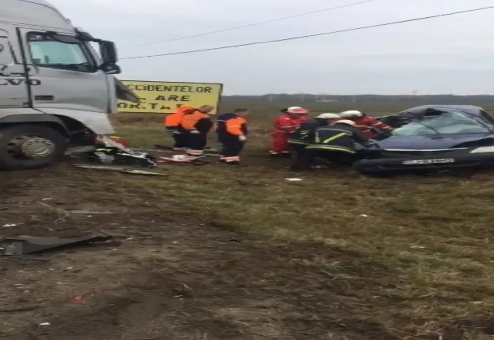 Soț și soție din Craiova, morți în accident la Pielești 