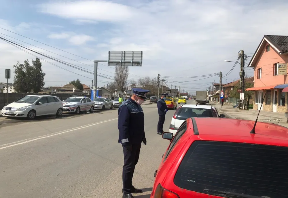 Dolj: Forțele de ordine au împânzit un întreg cartier din Craiova 
