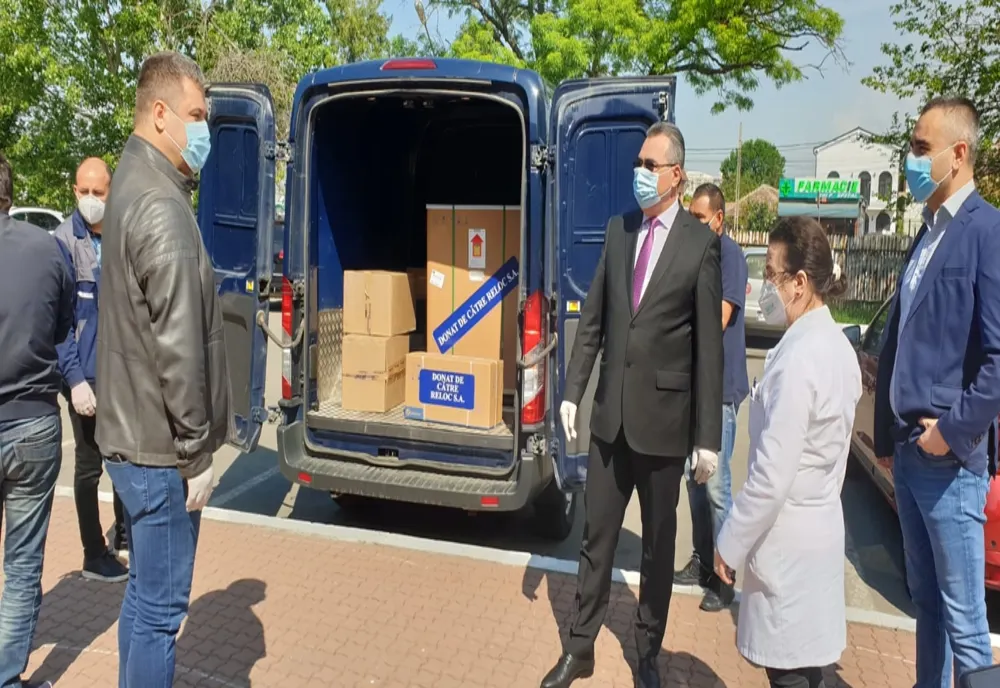 O nouă donație către Spitalul Clinic Județean de Urgență Craiova. Aparat permormant de testare și 3.000 de teste 