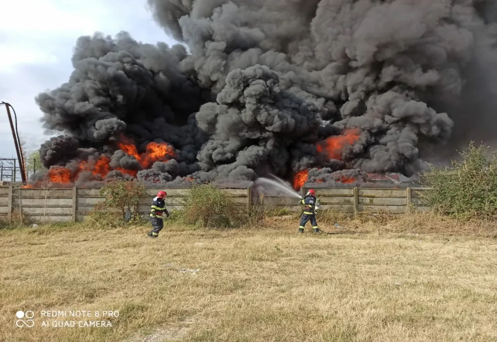Amendă după incendiul de miercuri, din Craiova