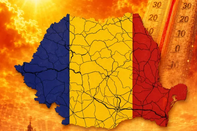 Caniculă sâmbătă în toată țara. 16 județe, sub avertizare Cod portocaliu / Duminică va fi Cod roșu