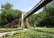 Reabilitarea podului suspendat din Parcul Romanescu, în linie dreaptă. Vremea decide începerea lucrărilor