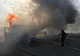 Incendiu de proporții pe centura Craiovei. O dubă care transporta 900 de litri de motorină s-a făcut scrum