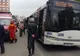 FOTO. O fetiță de 5 ani și un bătrân, din Craiova, au ajuns la spital, după ce autobuzul în care se aflau a lovit o dubiță