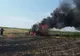 VIDEO - O combină agricolă a ars ca o torţă, pe un câmp din Dolj
