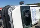 Două persoane au murit în accidentul de la Pieleşti. Explozia unei anvelope, cauza răsturnării microbuzului - FOTO