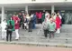 Protest în faţa Spitalului Craiova. Oamenii sunt nemulţumiţi de conducerea unităţii medicale