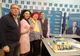 Dolj. Tort cu fotografia lui Iohannis și șampanie la sediul PNL din Bănie