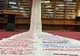 Luceafărul țesut pe 7 metri de pânză, lucrare expusă la Biblioteca Aman din Craiova