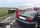 Impact între un TIR și o mașină, pe Centura de Nord a Craiovei. Trei persoane încarcerate
