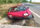Accident în Dolj. O femeie a intrat cu maşina într-un cap de pod