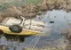 VIDEO. Dolj: Un bărbat a murit, după ce s-a răsturnat cu maşina într-un canal