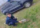 Un şarpe lung de doi metri, care a ajuns într-o gospodărie din Dolj, îndepărtat de jandarmi