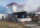 Stadionul Tineretului din Craiova, cuprins de un incendiu